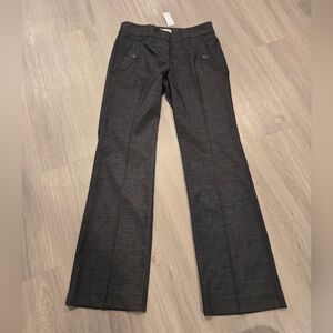 Loft Original Dress Trouser Gray NWT Sz 4